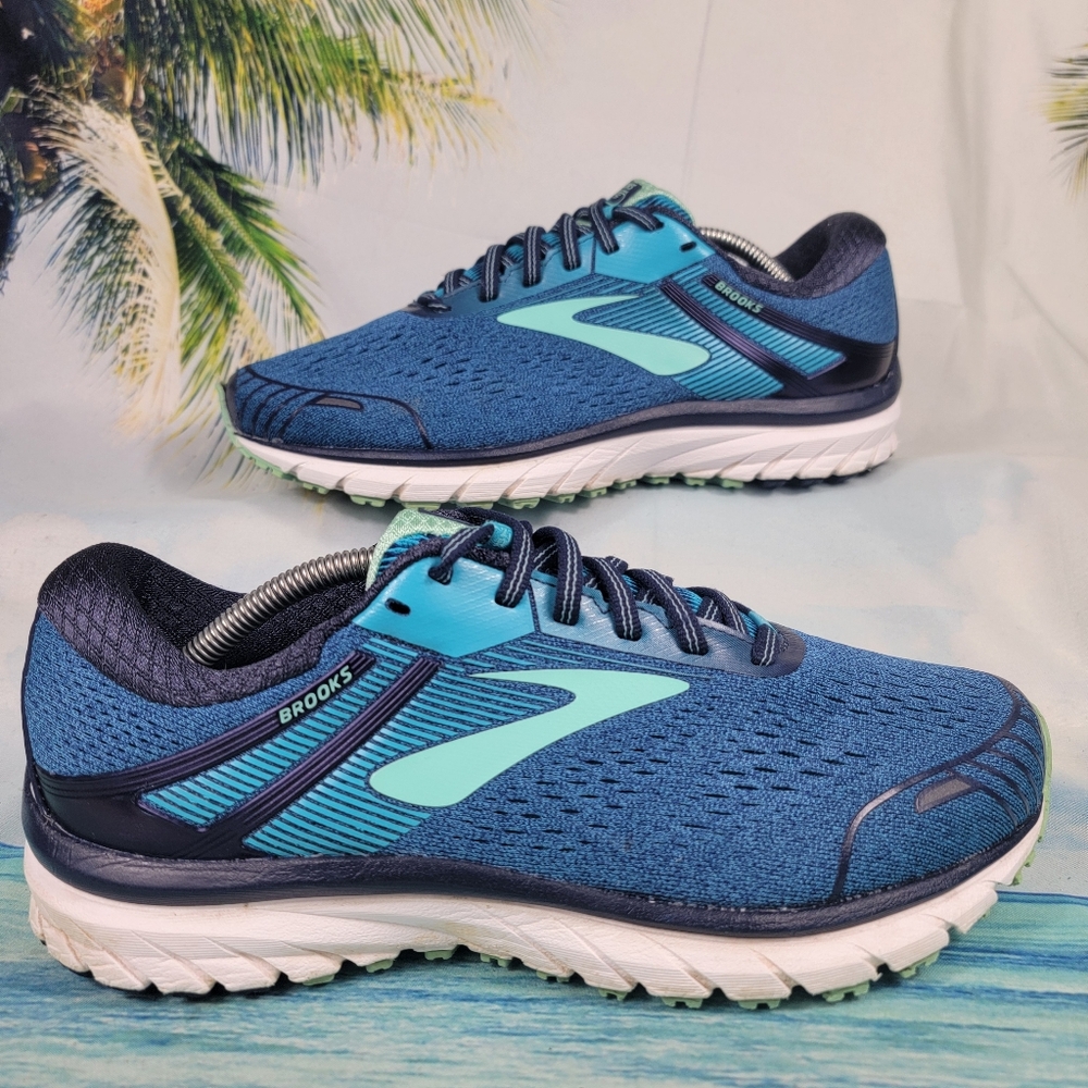 Brooks Blue and Teal Athletic Shoes